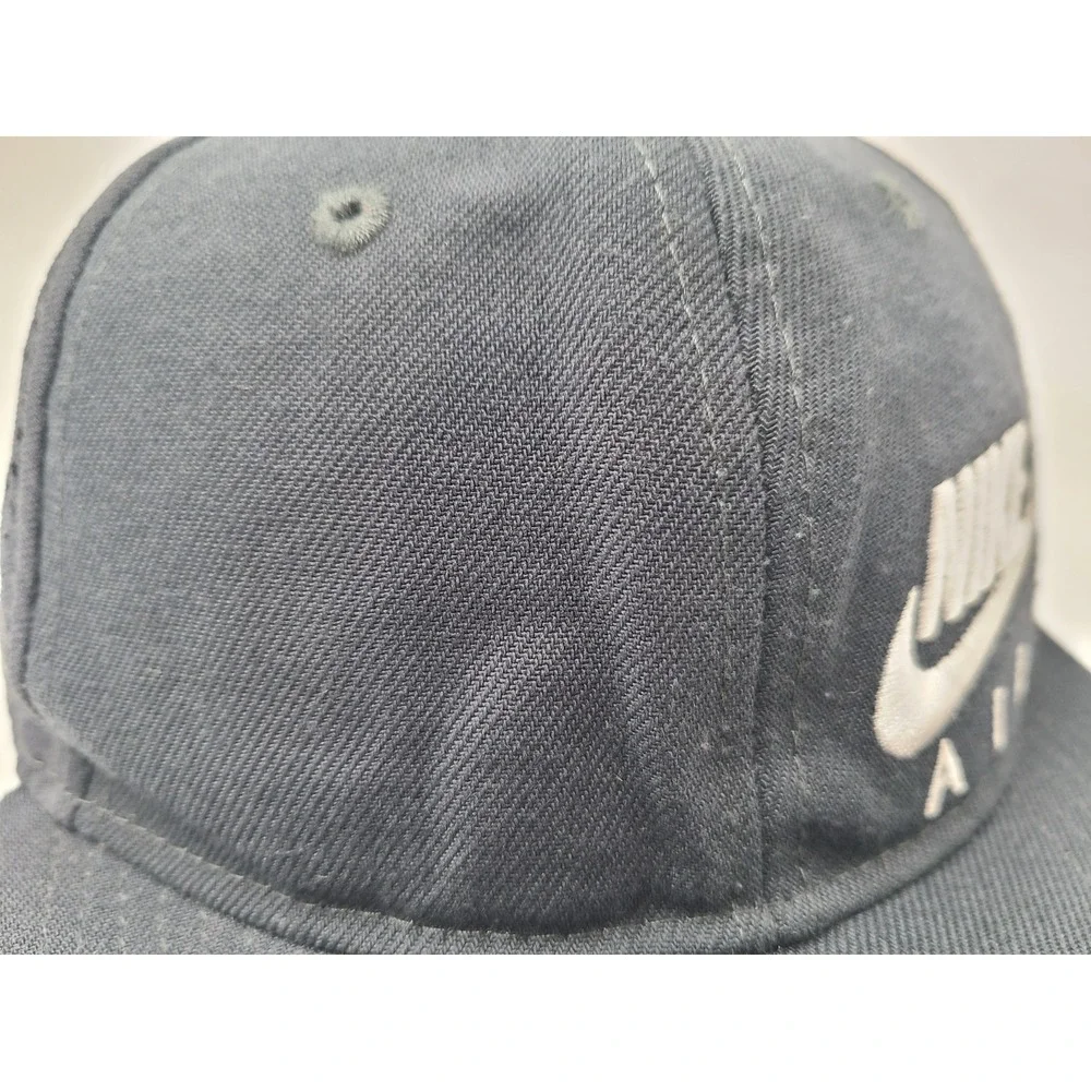 Youth Size 4-7 Nike Air True Snapback Hat Cap‎ Polyester Swoosh Logo Boys Gray